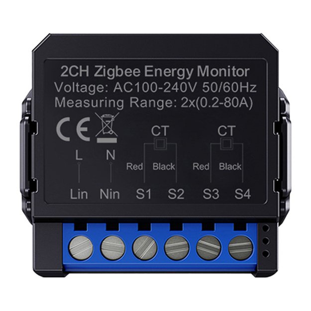 Avatto ZigBee smart bi-directional energy meter ZWPM16-2