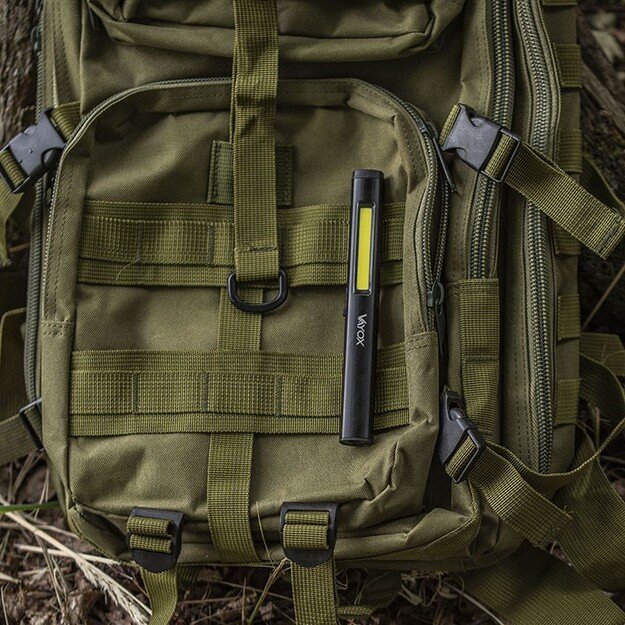 VAYOX Daugiafunkcis LED žibintuvėlis su UV indikatoriumi VA0079