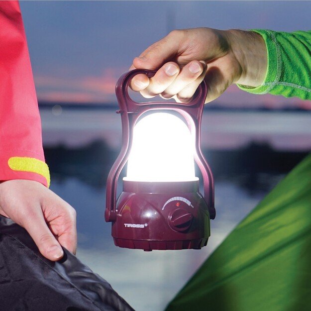 Žibintas įkraunamas kempingui TS-690-3 Tiross