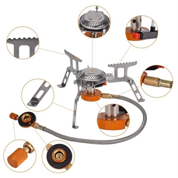 3500W dujinė viryklė, nešiojama ir sulankstoma