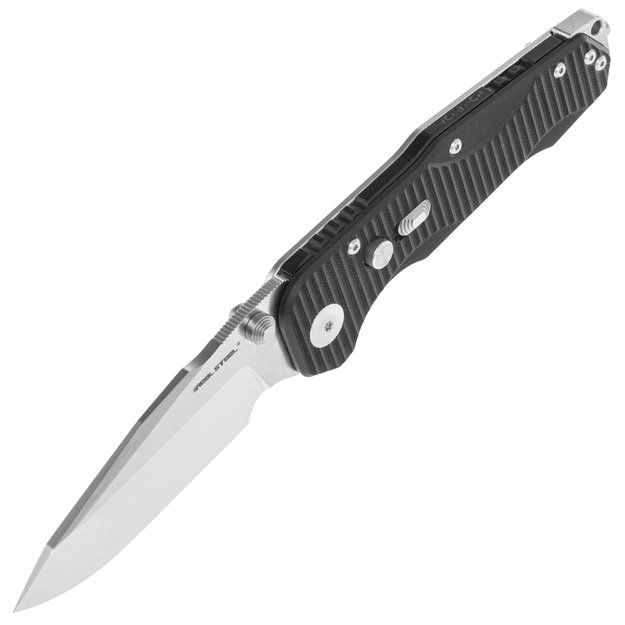 Real Steel Evolution Ironclad folding knife, black 7911SB