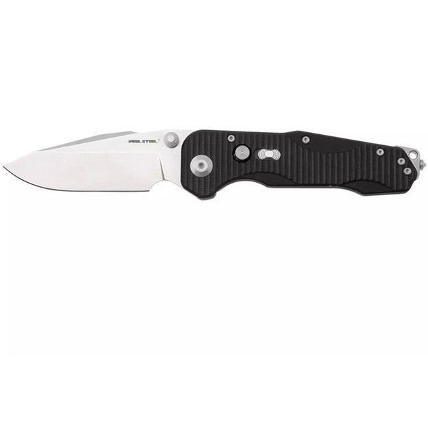 Real Steel Evolution Ironclad folding knife, black 7911SB