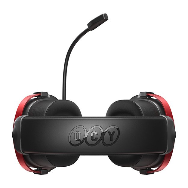 QCY Heroad VN200 gaming headphones (black and red)