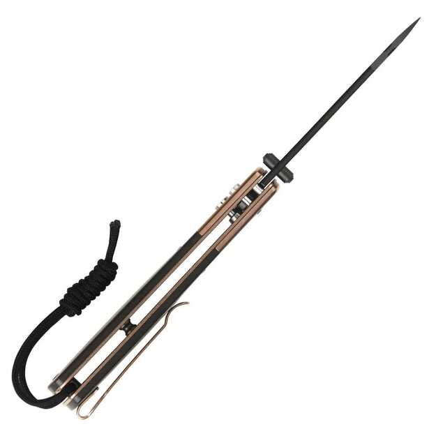 Artisan Cutlery Holm Ebony Wood sulenkiamas peilis 1875P-BRG