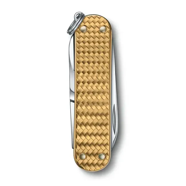 Victorinox Classic Precious Alox Pocket Knife - Brass Gold 0.6221.408G
