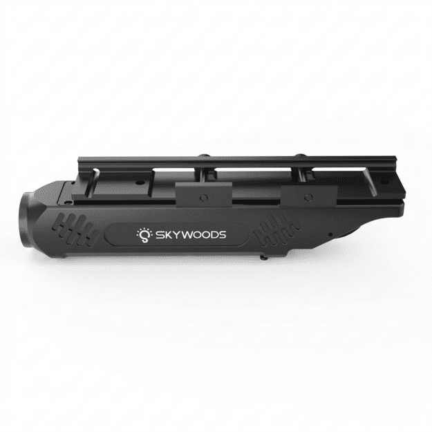 Skywoods RL750G taktinis žibintuvėlis su žaliu lazeriu, 750 lm