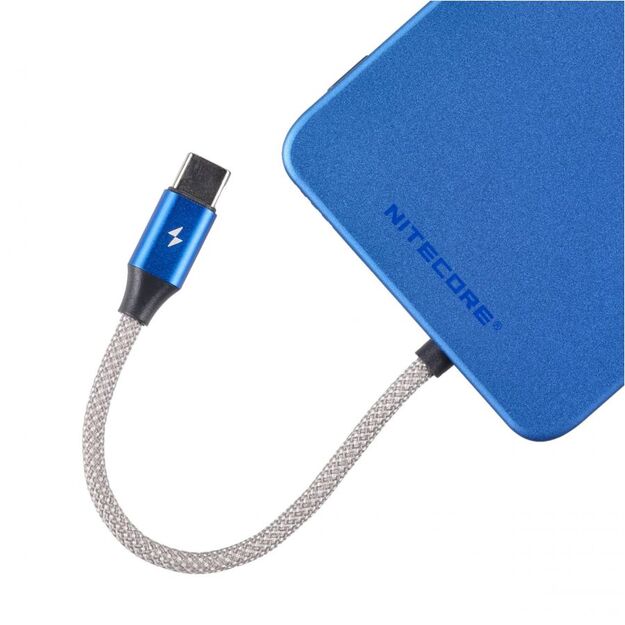 Внешний аккумулятор (Powerbank) Nitecore POCKET5 – 5000mAh синий