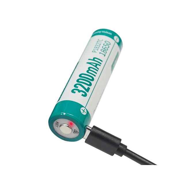KEEPPOWER baterija ICR18650-320PCM 3200mAh Li-ION USB-C P1832TC