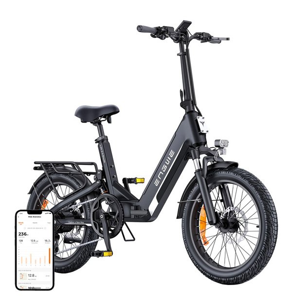 ENGWE L20 3.0 BOOST 250W 20  Electric Bike (Black)