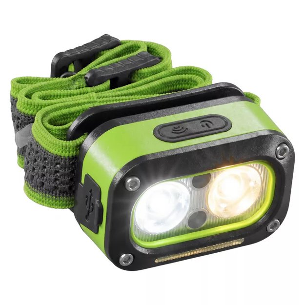 Įkraunamas galvos žibintuvėlis 2x5W 450lm 800mAh VA0453 Vayox