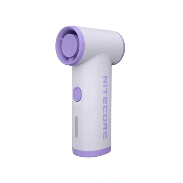 Nitecore NEF NANO - mini rankinis ventiliatorius, violetinis