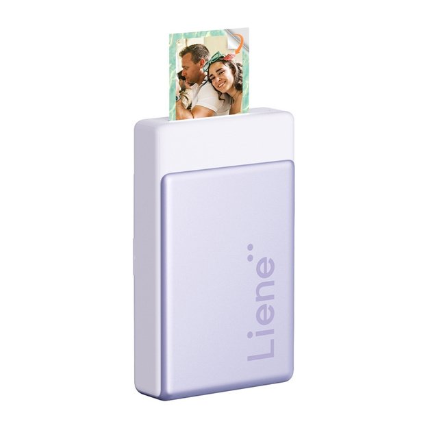 LIENE Pearl N200 Pro 2x3  Portable Photo Printer (Purple)