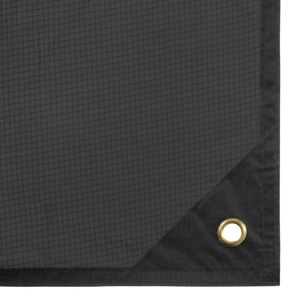 Badger Outdoor apsiaustas nuo lietaus Poncho Ripstop, juodas