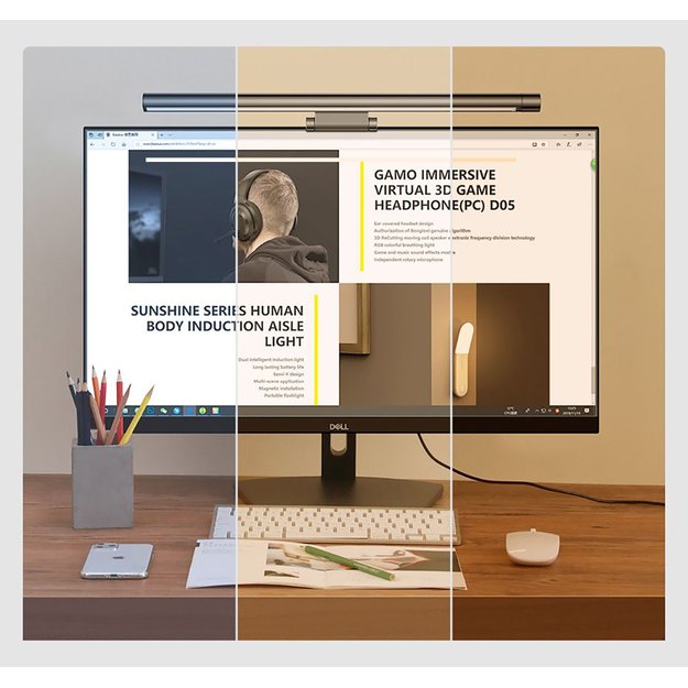 Baseus I-WOK лампа для монитора BLACK DGIWK-B01