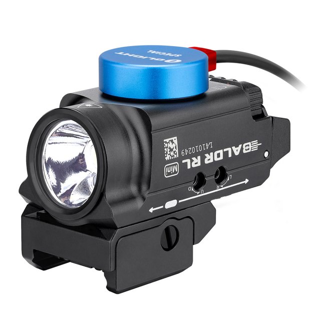 Мини-фонарик-пистолет Olight Baldr-RL с красным лазером