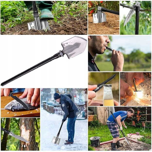 Sulankstomas daugiafunkcinis kastuvas SP-012