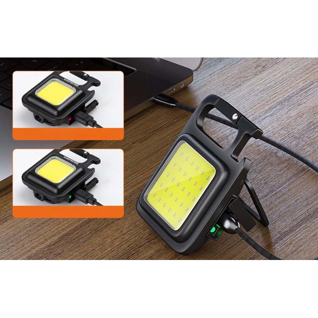 Superfire MX16 pastatomas žibintas, 600lm, 500mAh, USB-C