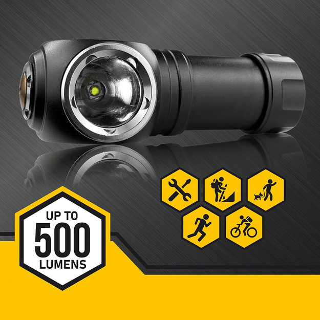 EverActive FL-55R Аккумуляторный светодиодный ручной/налобный фонарь