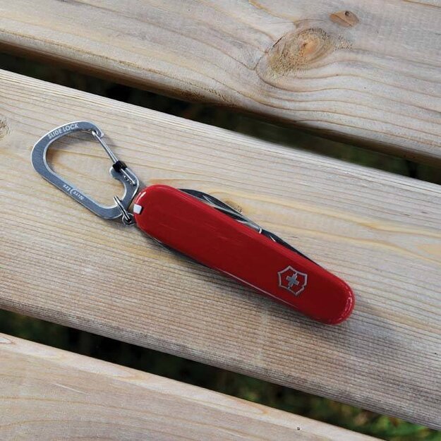 Nite Ize SlideLock carabiner no. 4 Stainless - CSL4-11-R6