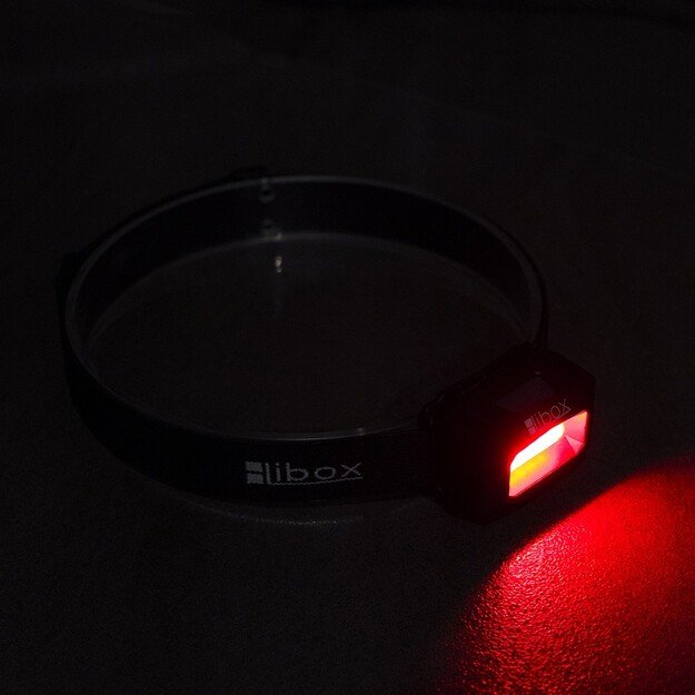 Libox žibintuvėlis 3W COB LED USB LB0107