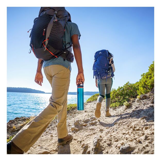 Туристическая бутылка Hydro Flask Lightweight с широкой гибкой крышкой 710 мл LW24LW084 Celestine