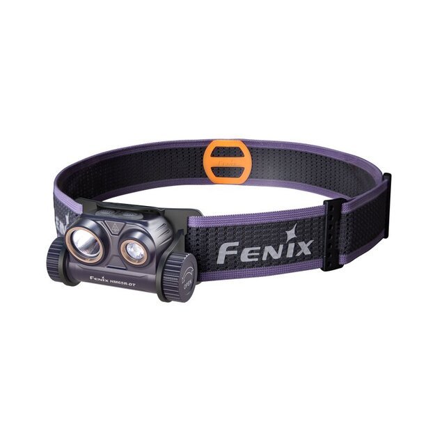 Fenix ​​HM65R-DT žibintuvėlis Dark Purple