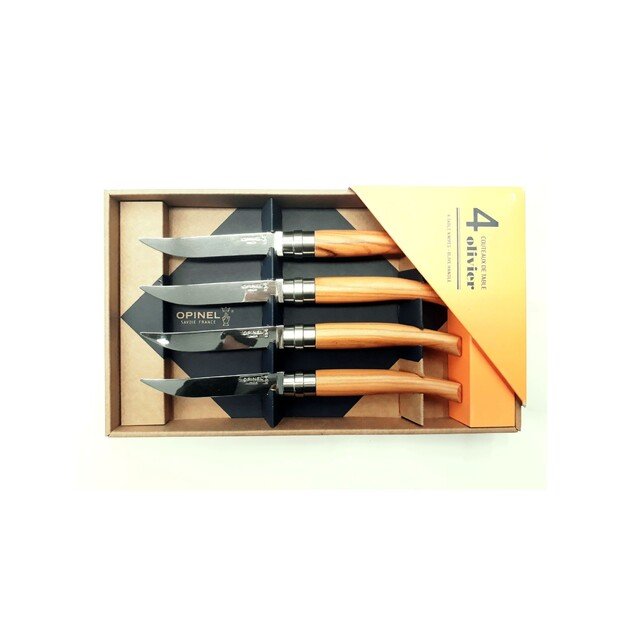 Stalo peilių su alyvmedžio rankena rinkinys Opinel Table Chic