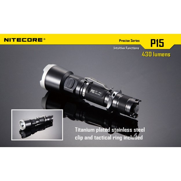 Nitecore P15 žibintuvėlis