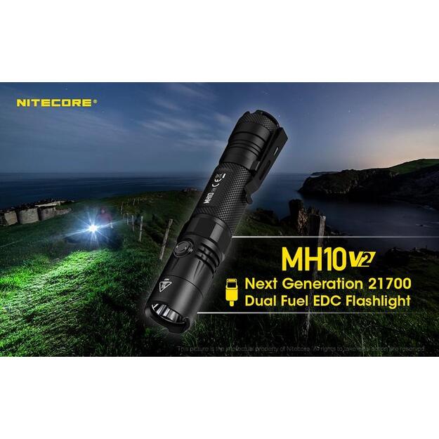Nitecore MH10 V2 - 1200lm žibintuvėlis