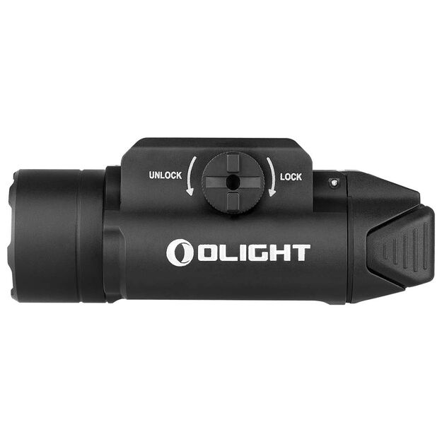 Olight PL-3 Valkyrie prožektorius ant pistoleto