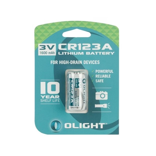Батарея Olight CR123A 3 В 1600 мАч