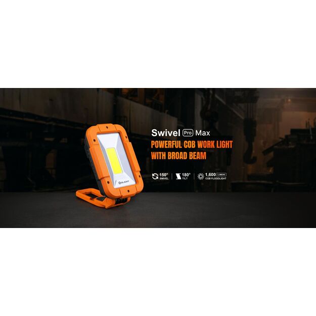 Olight Swivel Pro Max darbinis žibintuvėlis 1600lm