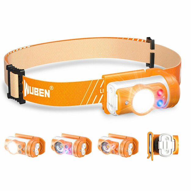 Wuben H3 žibintuvėlis 120lm Oranžinis