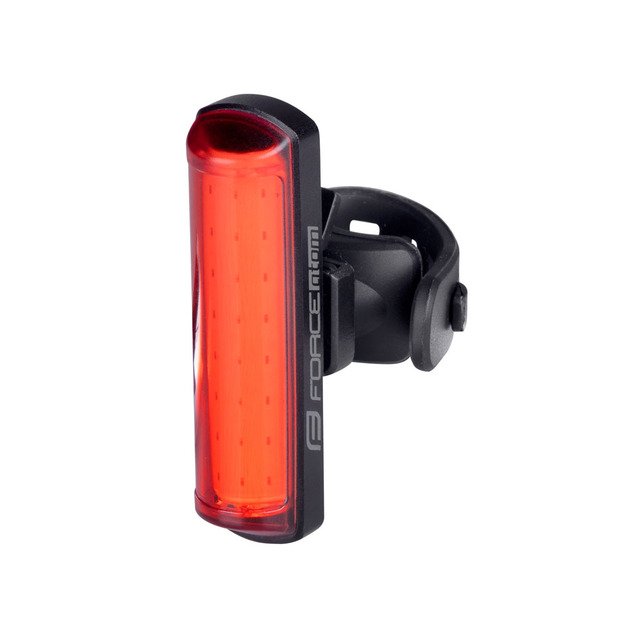 Rear light FORCE ATOM 40LM USB, black