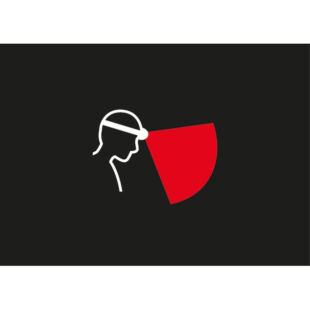 Petzl Swift RL žibintuvėlis 1100lm E095BB01 Oranžinis