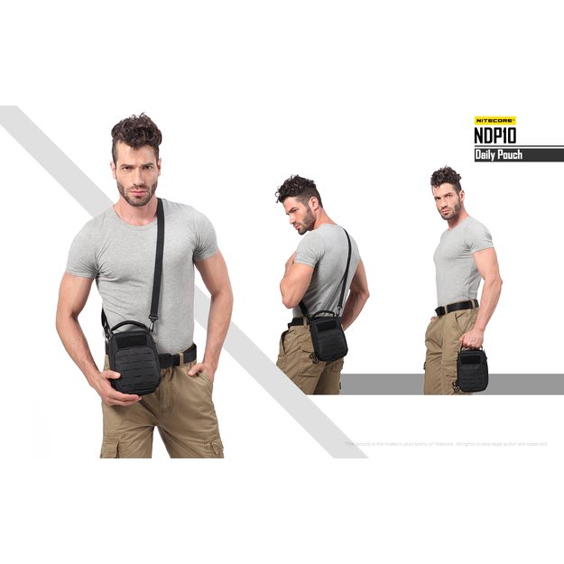 Nitecore dėklas NDP10 Juodas