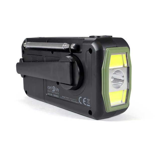 Daugiafunkcinis avarinis turistinis radijo imtuvas Multi