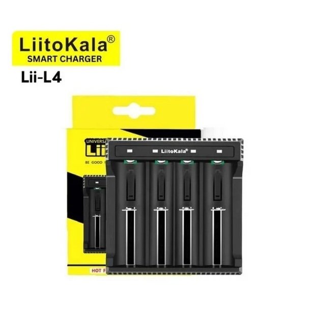 LiitoKala baterijų pakrovėjas Lii-L4