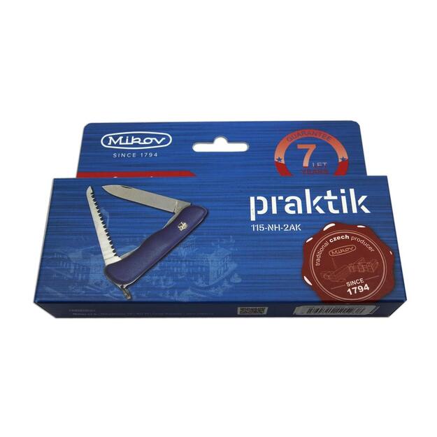 Mikov Praktik daugiafunkcinis peiliukas 115-NH-2AK Orange