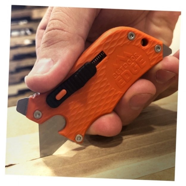 Оранжевый нож SWB-10D с лезвием для наружного использования