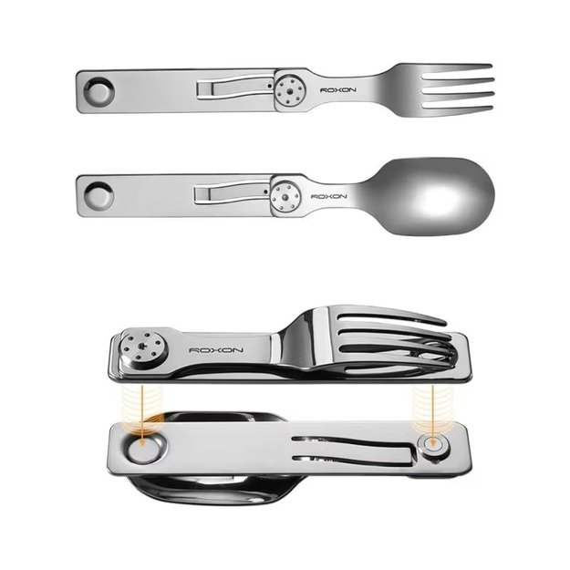 Roxon C2 Camping Utensils sulankstomi turistiniai reikmenys