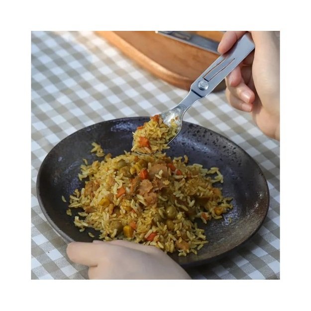 Roxon C2 Camping Utensils sulankstomi turistiniai reikmenys