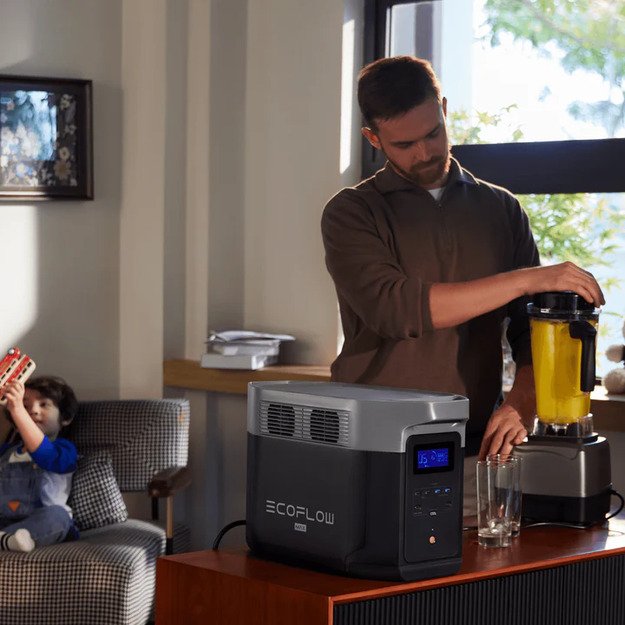 EcoFlow DELTA 2 Max nešiojama elektros stotelė