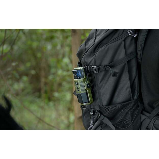 Nešiojamas prietaisas nuo uodų trys viename Flextail Evo Repel, juodas