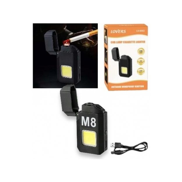 LED žibintuvėlis / žiebtuvėlis 2in1/120 LV-6002