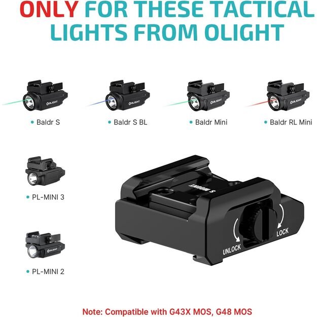 Olight 43X Mos Mount laikiklis