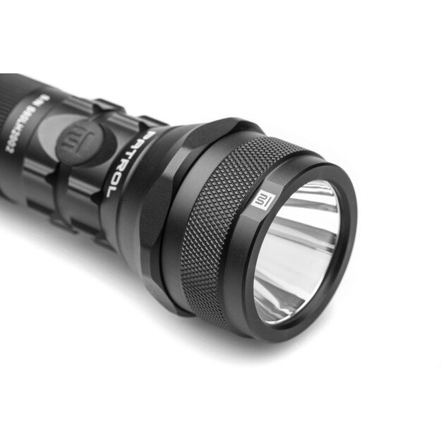 Įkraunamas 600lm IPX8 žibintuvėlis su stotele Patrol