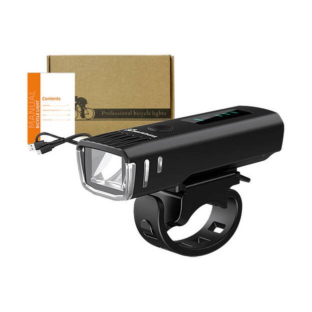 Superfire bike flashlight BL10, USB