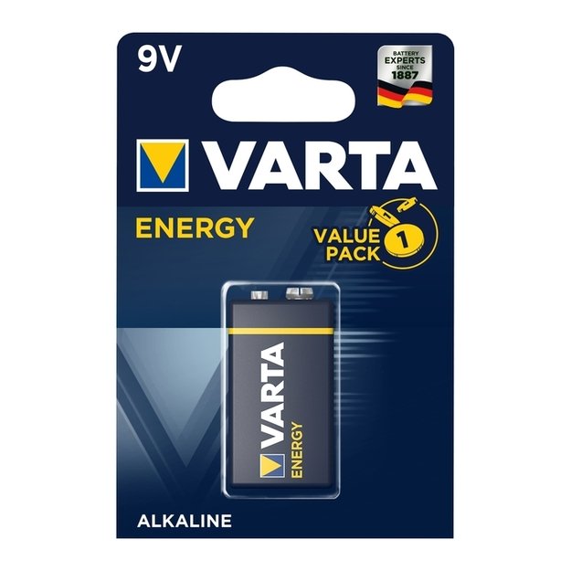 Šarminė baterija 9V Energy VARTA 4122