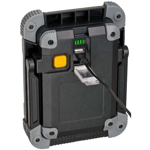 Pakraunamas Brennenstuhl prožektorius su USB 20W 2000Lm
